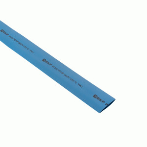 Термоусаживаемая трубка ТУТ 20/10 синяя EKF (tut-20-g)