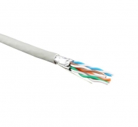 Витая пара F/UTP сер.кат 5e 4х2х0.51 AWG24 Premium PVC IN FTP 4x2x0,51 5е in/Cu. SkyNet