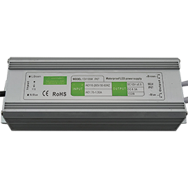 Ecola Блок питания для св/д лент 24V 100W IP67 180х70х40 (герметичный) D7L100ESB