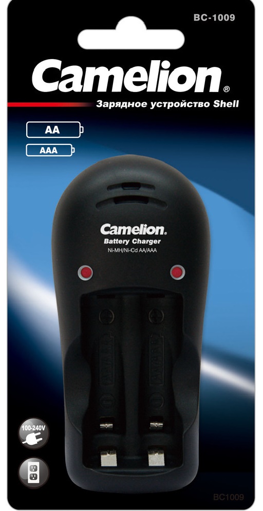 Устройство зарядное BC 1009 (1-2AA/AAA/150мА) бел. Camelion 