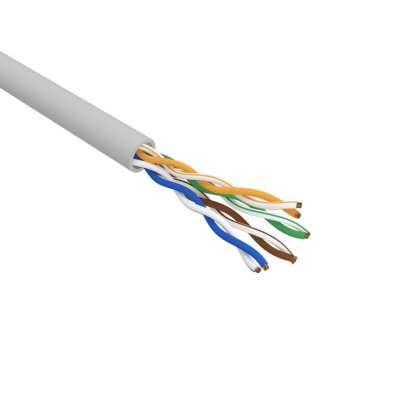 Витая пара U/UTP кат 5e 4х2х0.46 AWG24 Light PVC IN UTP 4x2x24AWG in/Cu. SkyNet  
