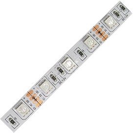 Ecola Лента св/д 12V 7.2W/m 30Led/m IP20 RGB 50м (интер) PRO SMD5050 P2LM07ESD