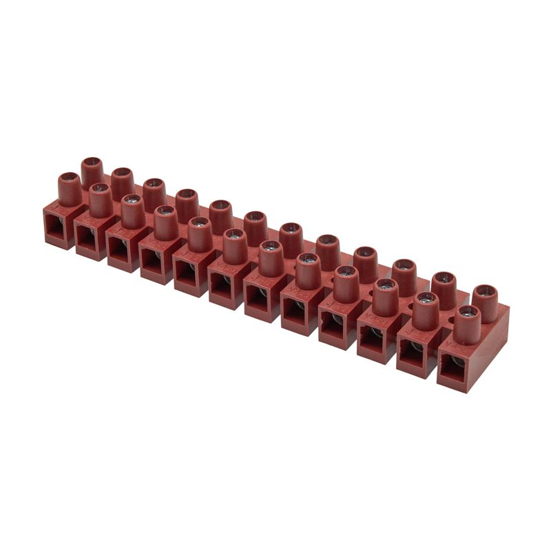 Колодка клеммная винтовая OK-434-12-FV 12х10мм фиберглас DKC 43412FV