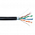 Витая пара F/UTP чер. кат 5e 4х2х0.48 AWG24 Standart PE OUT FTP 4x2x0,5 5е out/Cu. SkyNet