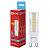 Лампа светодиодная LED-JCD 9Вт капсульная прозрачная 6500К холод. бел. G9 860лм 230В IN HOME 4690612